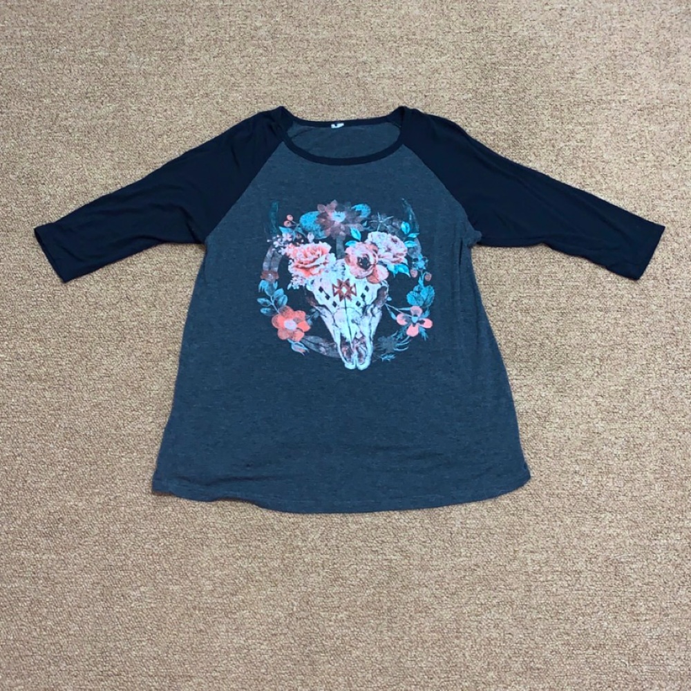 BULL MONOGRAMMED LONG SLEEVE